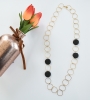 SHINING BLACK - Handcrafted Chain